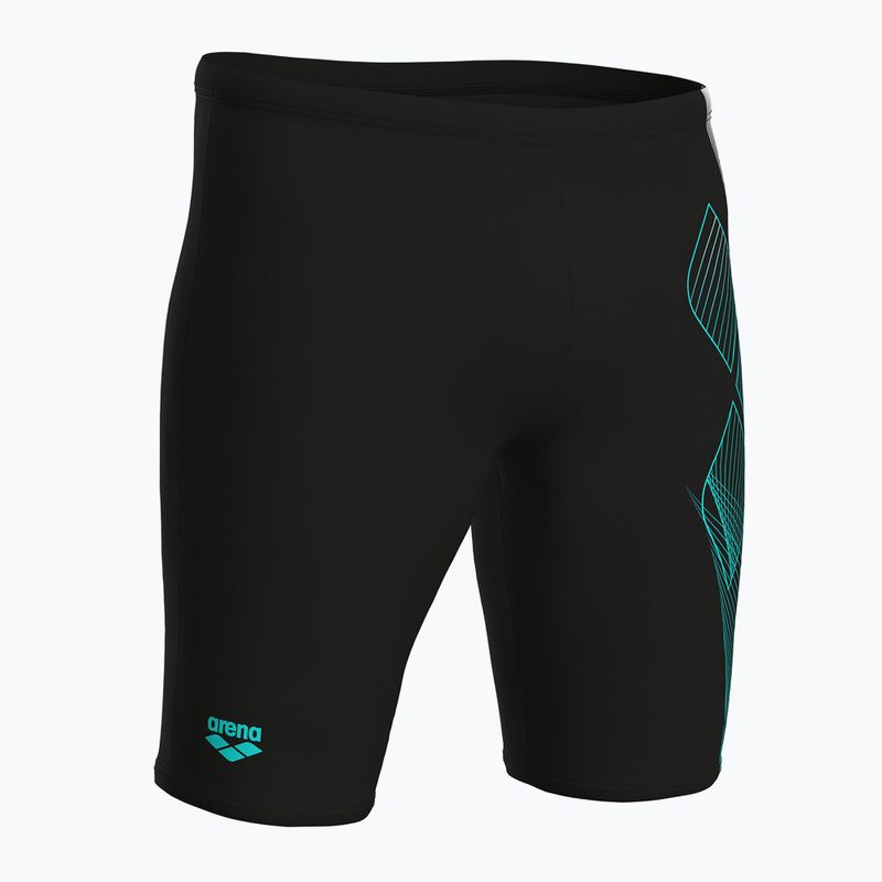 Men's arena Sea Water Swim Jammer schwarz/wasser 4