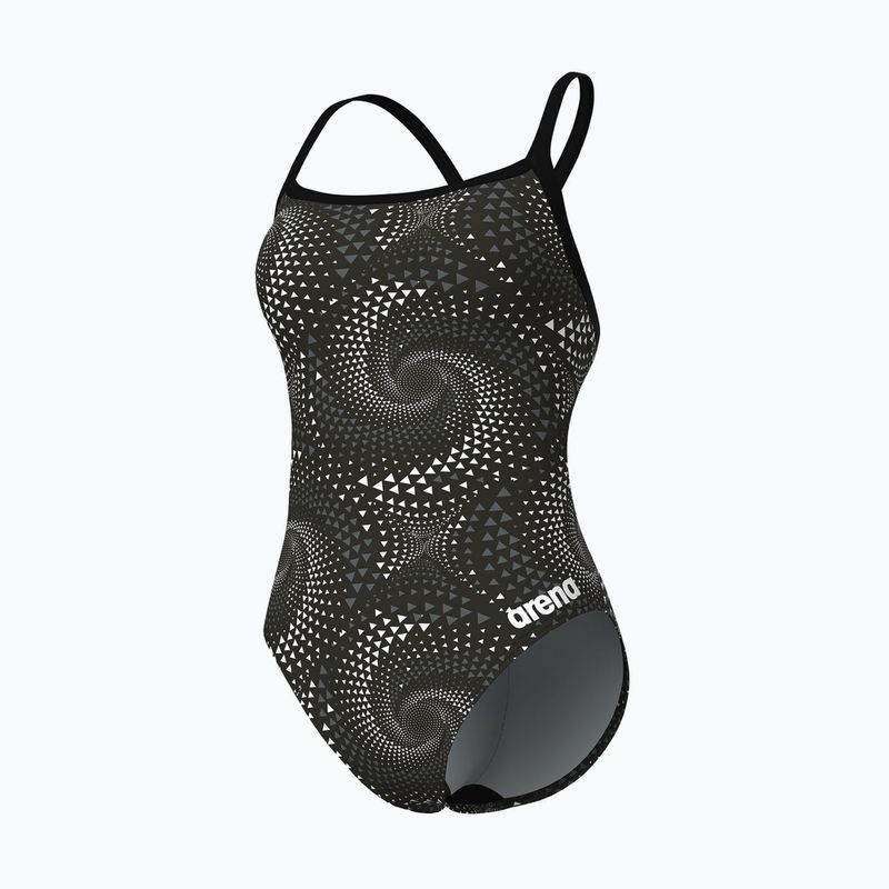 Badeanzug Damen arena Fireflow Challenge Back black/team black 4
