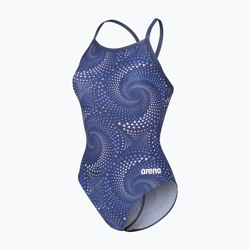 Damen-Einteiler Badeanzug arena Fireflow Lightdrop Back navy/team navy 3