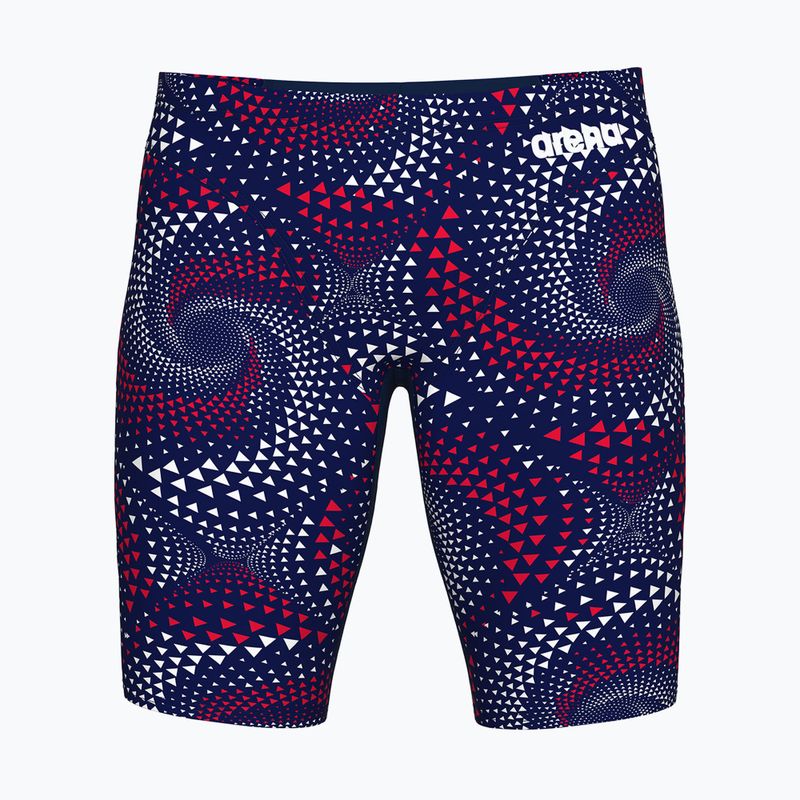 Men's arena Fireflow Swim Jammer navy/team red/white/blue