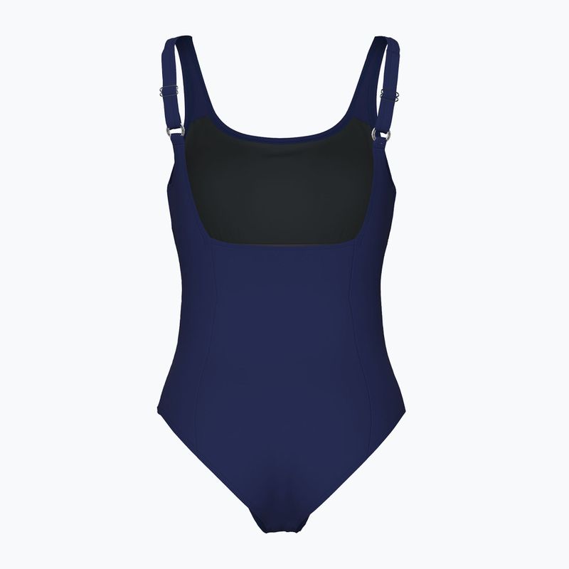 Badeanzug Damen arena Isa Squared Back navy/ice 2