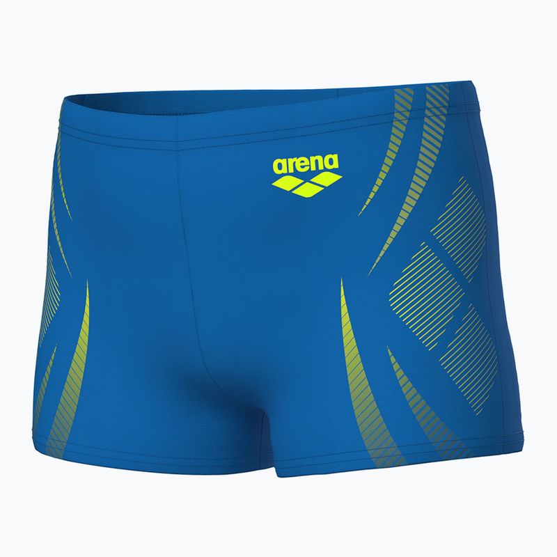 Kinder arena Poseidonia Swim Short blau Fluss / artic lime Boxershorts 3