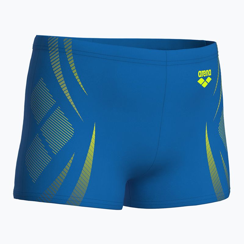 Kinder arena Poseidonia Swim Short blau Fluss / artic lime Boxershorts 4