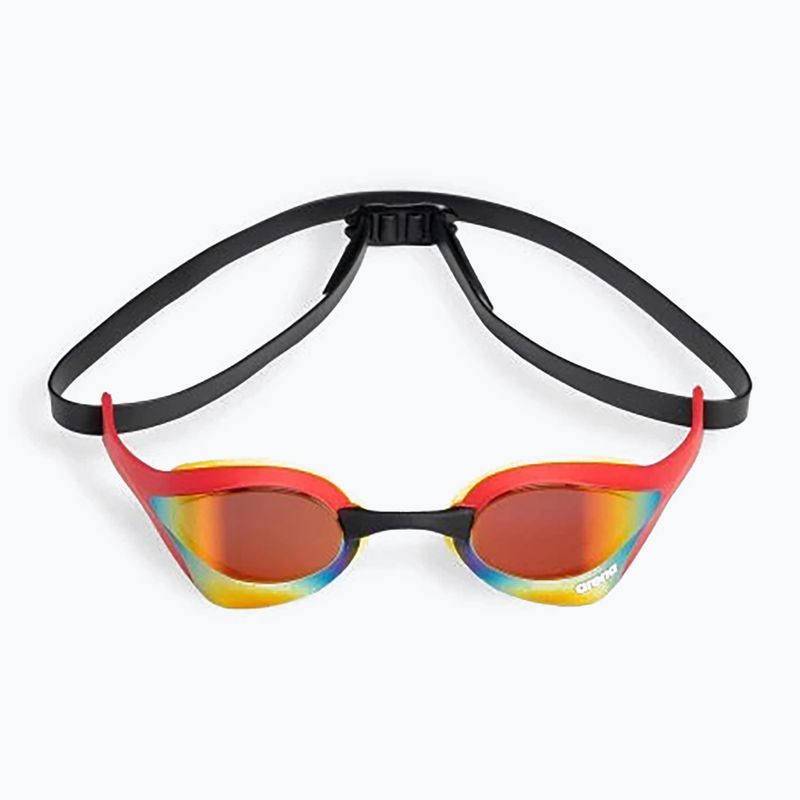 Schwimmbrille arena Cobra Ultra Swipe Mirror gold/red 2