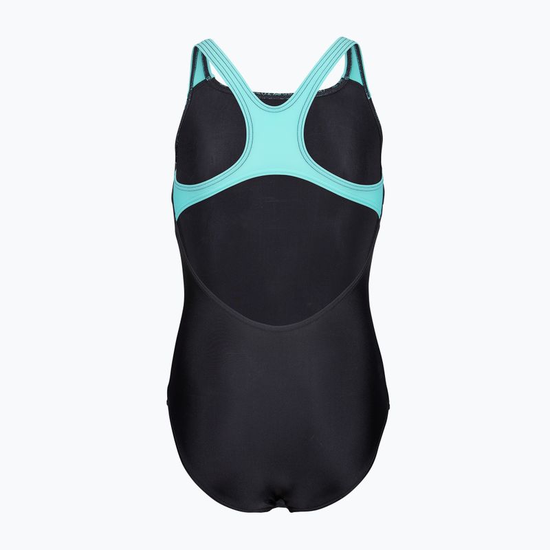 Kinder Badeanzug arena Kikko Swim Pro Back black/water 2