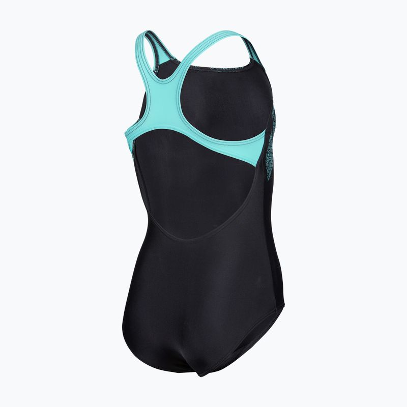 Kinder Badeanzug arena Kikko Swim Pro Back black/water 4