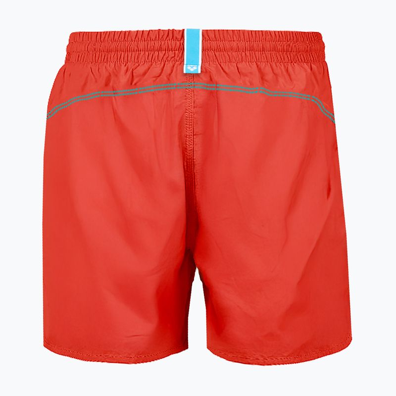 Herren-Badeshorts arena Bywayx R red/turquoise 2