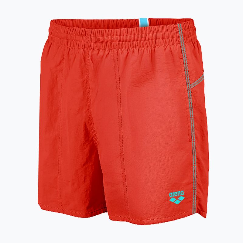 Herren-Badeshorts arena Bywayx R red/turquoise 3