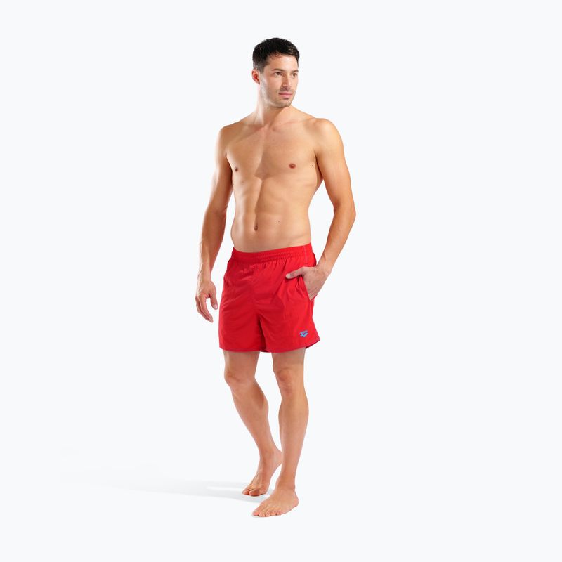 Herren-Badeshorts arena Bywayx R red/turquoise 6