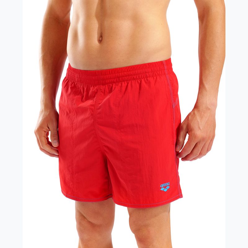 Herren-Badeshorts arena Bywayx R red/turquoise 8