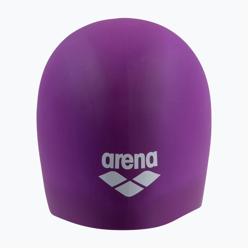 Schwimmkappe arena Long Hair very fuchsia/white 3