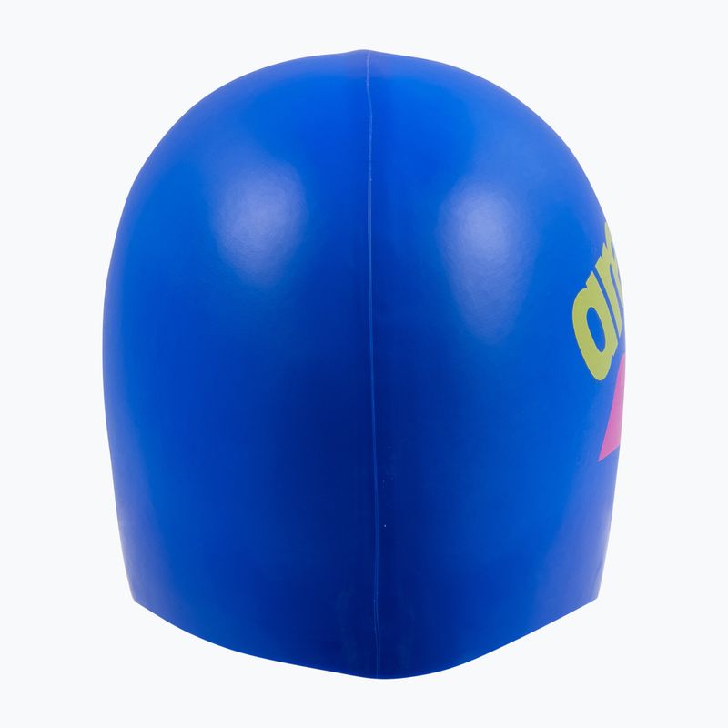 Badekappe arena Big Logo neon blue/shocking pink/yellow star 5
