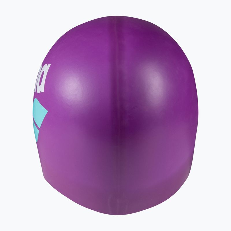 Badekappe arena Big Logo very fuchsia/white/water 6