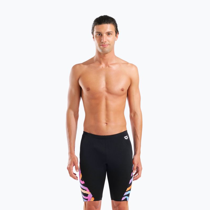 Herren-Schwimmjammer arena Texture Swim black/black multi 5