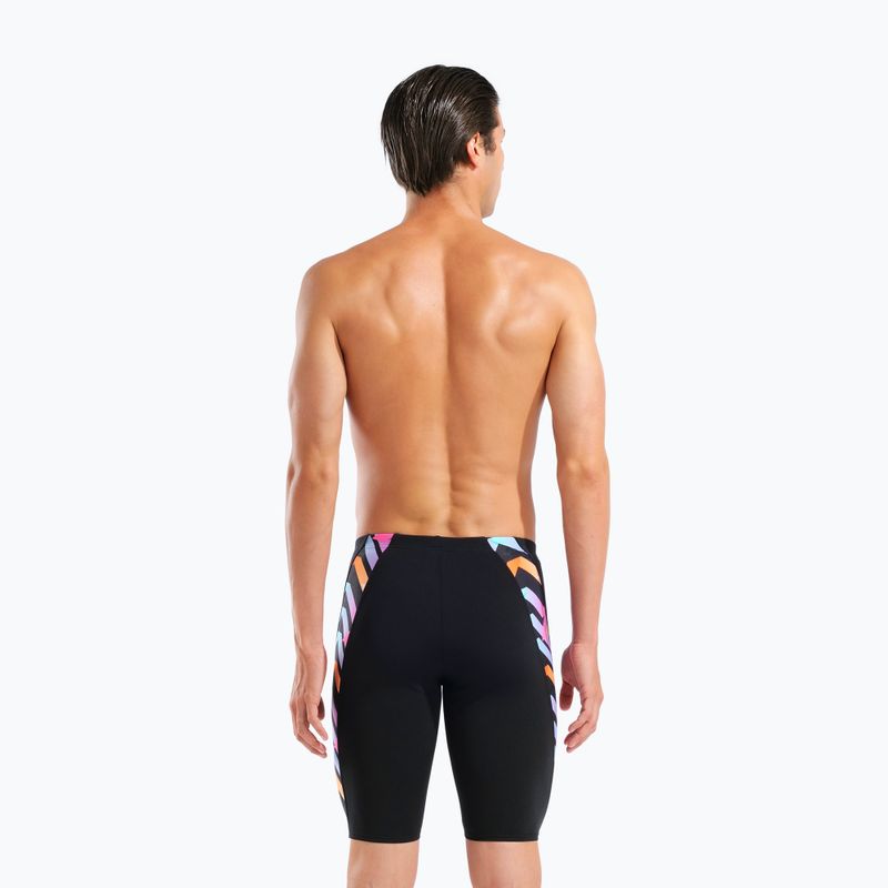 Herren-Schwimmjammer arena Texture Swim black/black multi 7