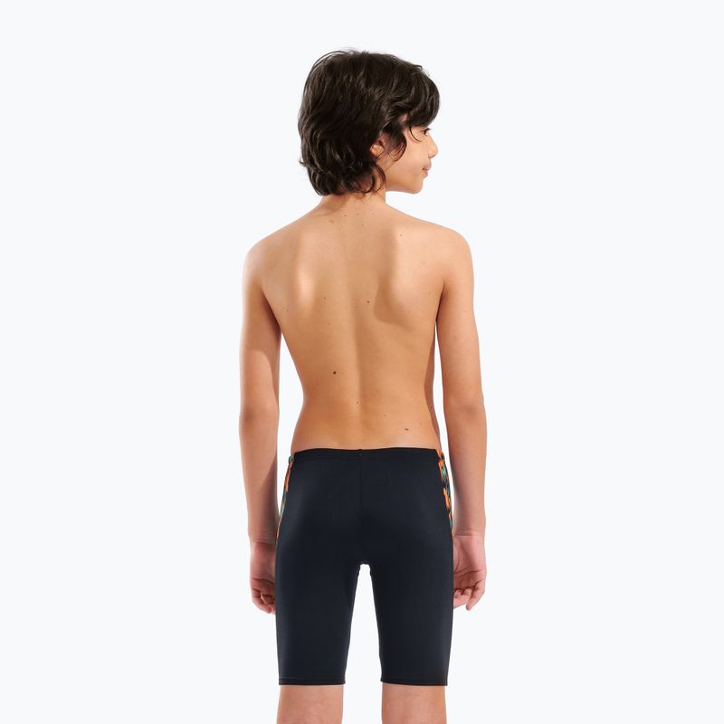 Kinder-Schwimmjammers arena Print Swim black/orange multi 8