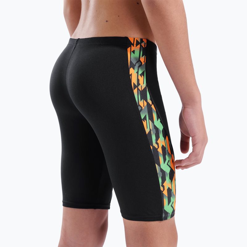Kinder-Schwimmjammers arena Print Swim black/orange multi 10