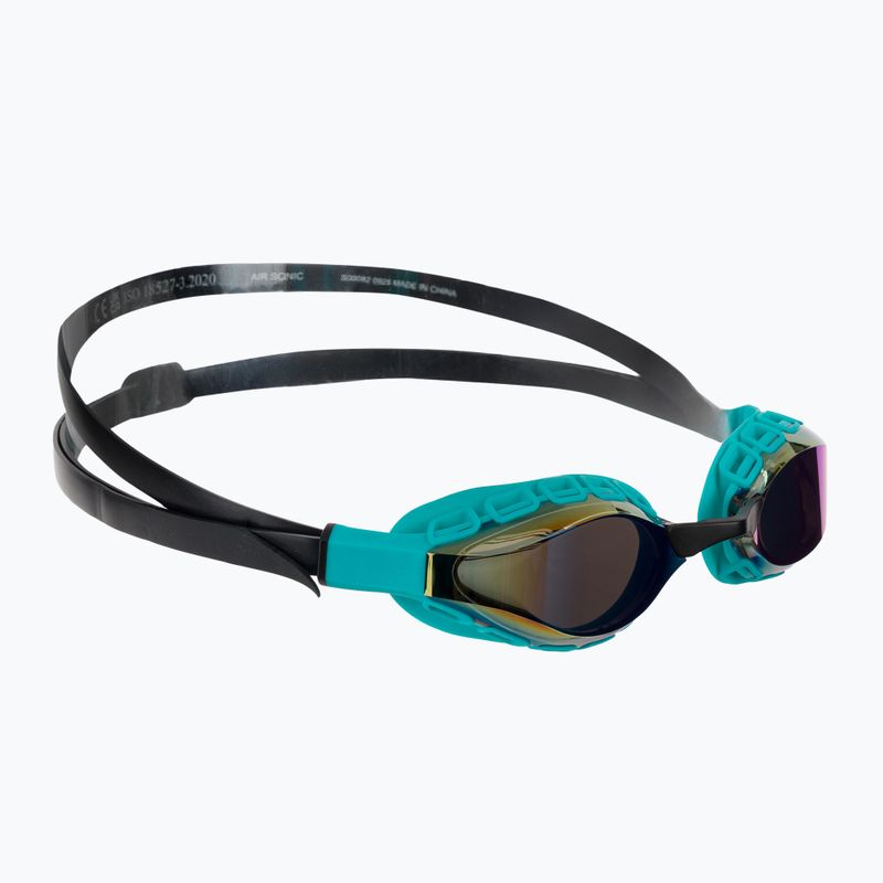 Schwimmbrille arena Air Sonic Mirror emerald/peacock
