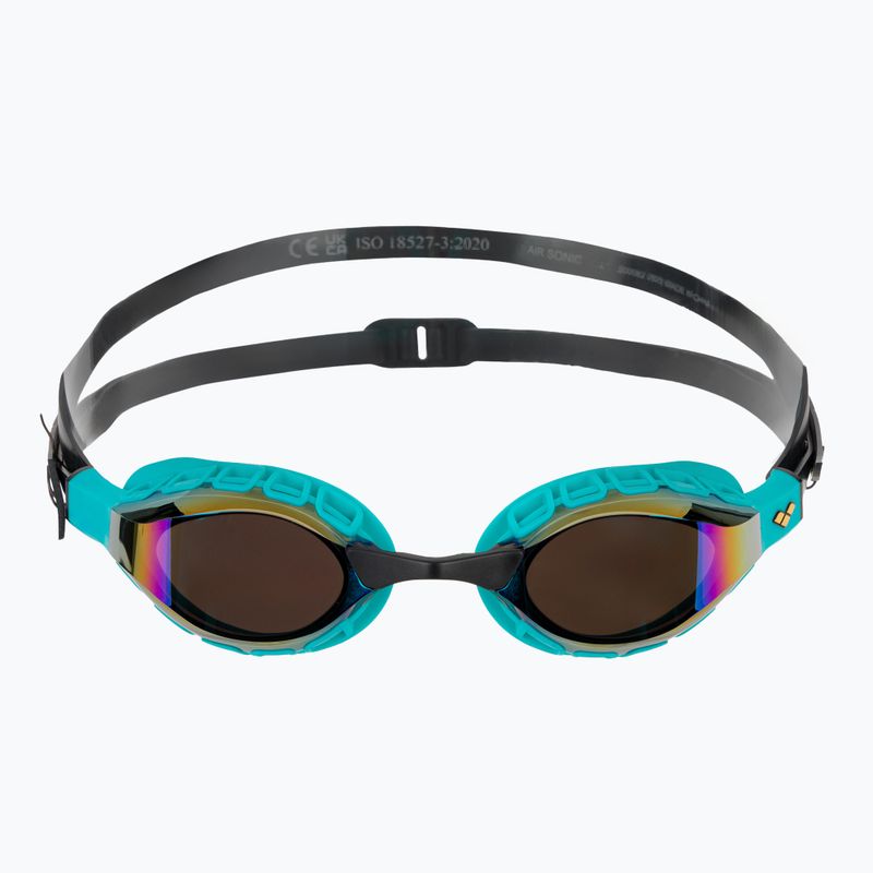 Schwimmbrille arena Air Sonic Mirror emerald/peacock 2