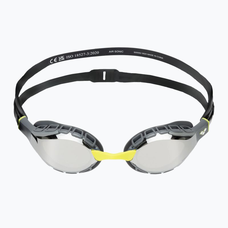 Schwimmbrille arena Air Sonic Mirror silver/anthracite 2