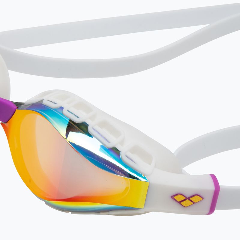 Schwimmbrille arena Air Sonic Mirror gold/white 5