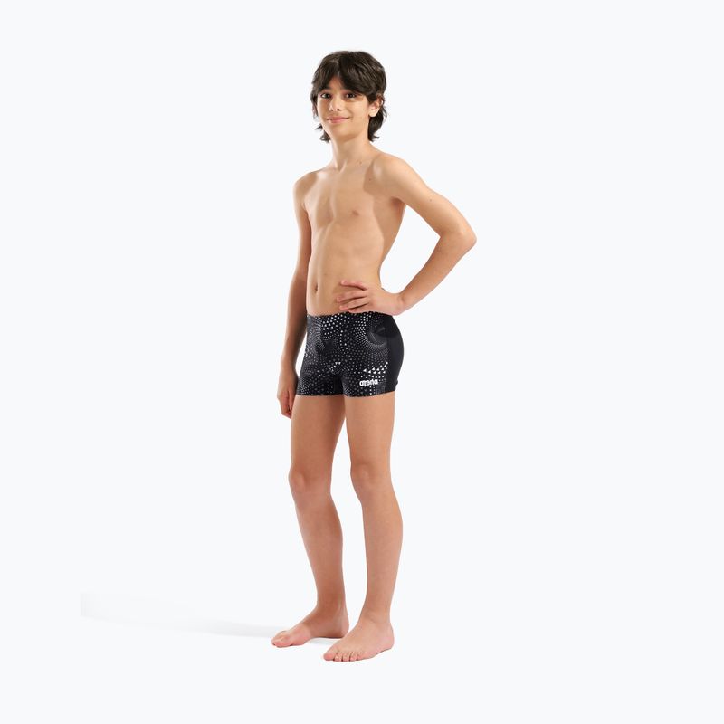 Kinder-Schwimmboxer arena Fireflow Swim Short black/team black 6