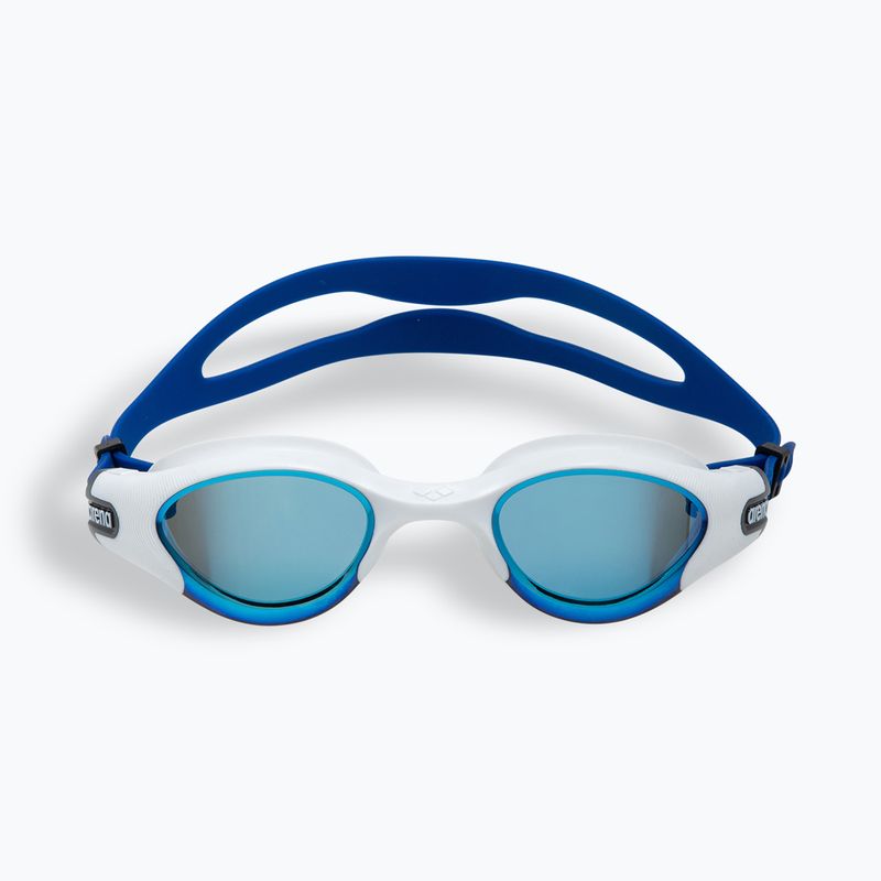 Schwimmbrille arena The One Plus Mirror blue mirror/white 2