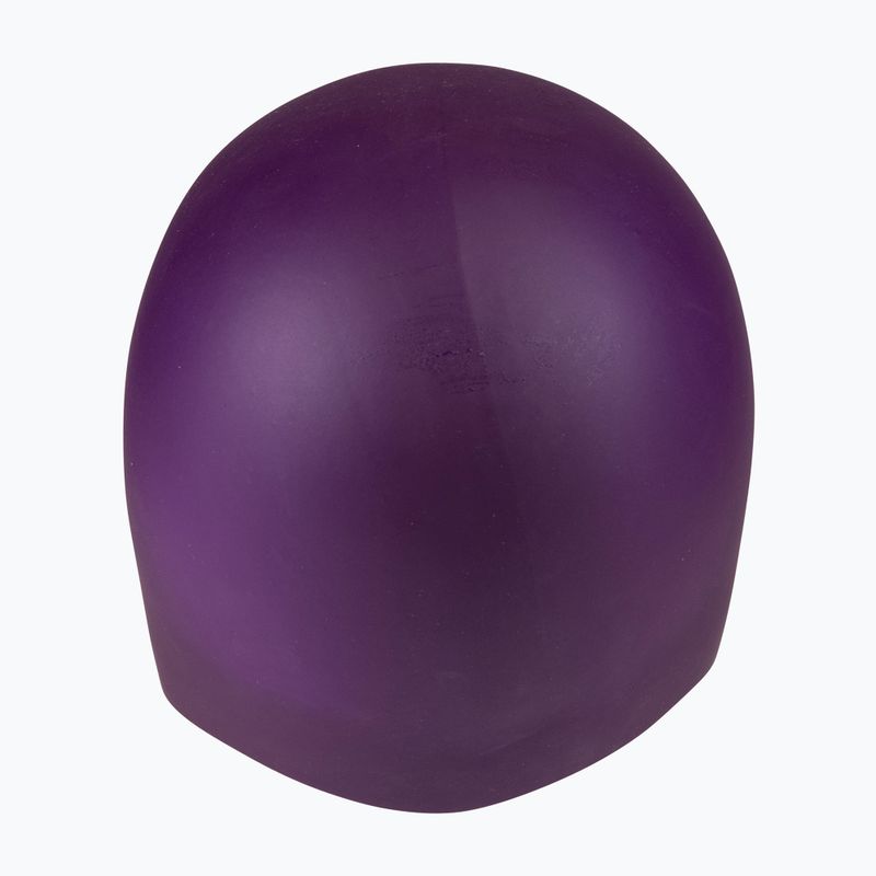 Schwimmkappe arena Long Hair plum/white 4