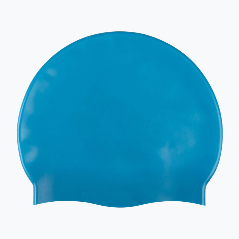 Schwimmkappe arena Big Logo blue cosmo/artic lime 2