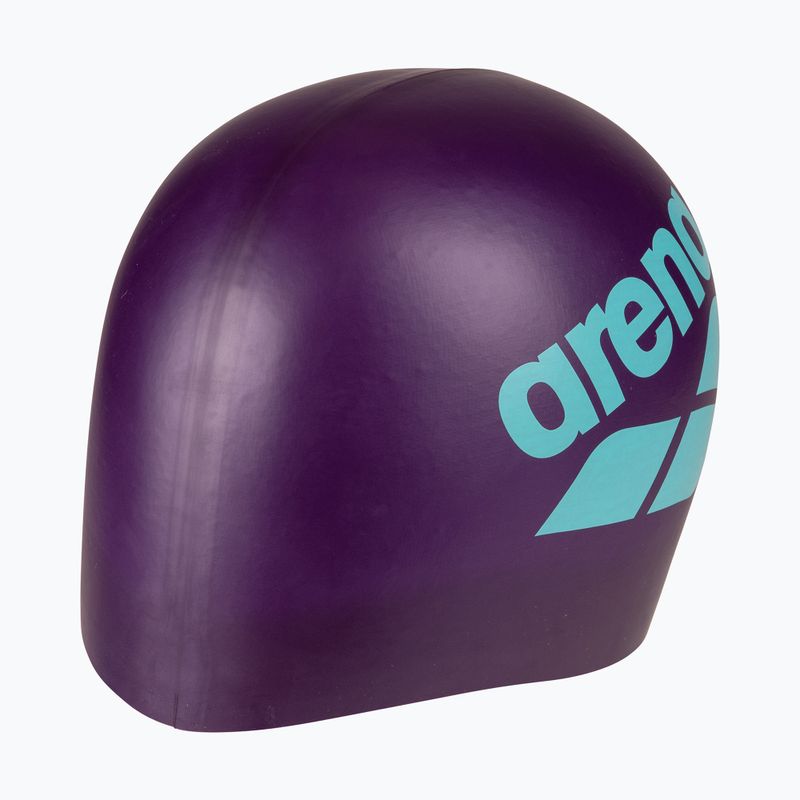 Schwimmkappe arena Big Logo plum water 3