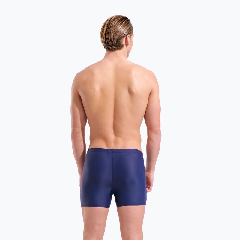Herren-Badeboxershorts arena Basic Swim Short navy/white 7