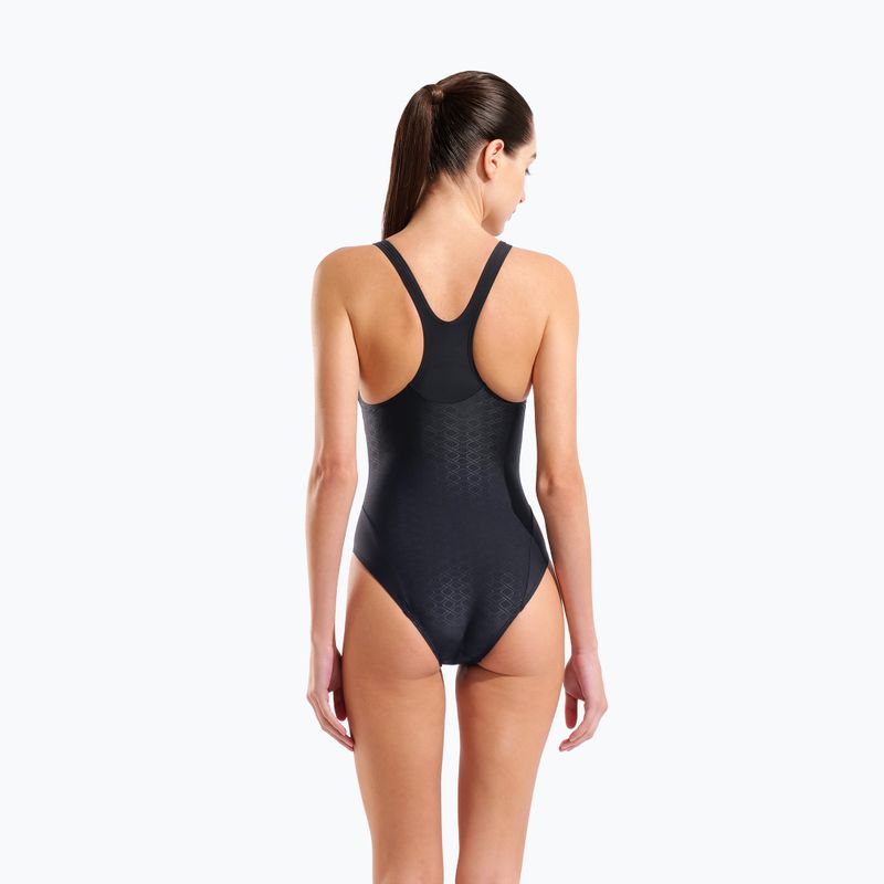 Damen-Einteiler Badeanzug arena Monoglow One Piece black multi/black 7