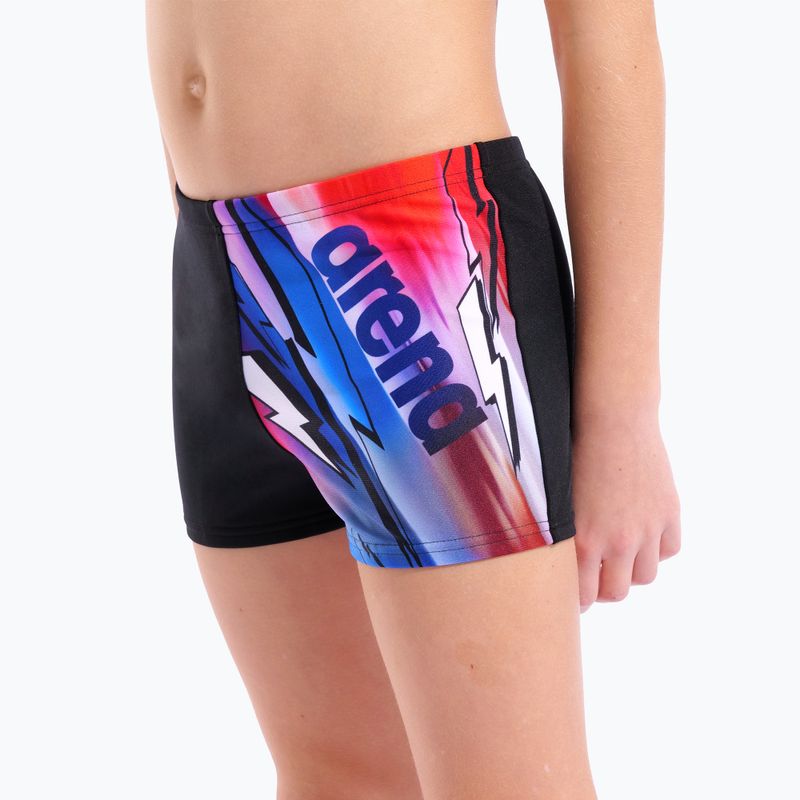  Jungen-Badeboxer arena Loud Swim Short black/multi 4