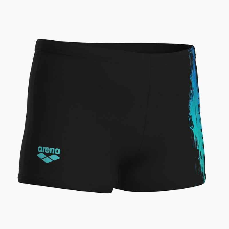  Jungen-Badeboxer arena Loud Swim Short black/black multi 4