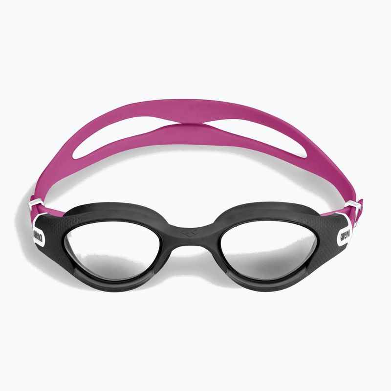 Schwimmbrille Damen Arena The One Plus clear/black/magenta 3