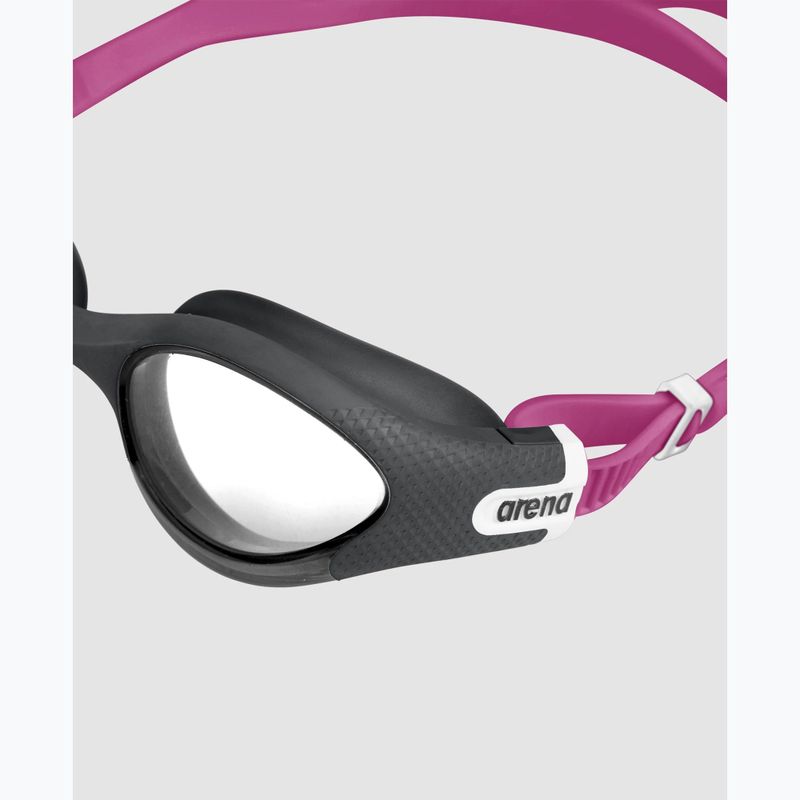 Schwimmbrille Damen Arena The One Plus clear/black/magenta 5