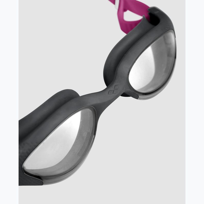 Schwimmbrille Damen Arena The One Plus clear/black/magenta 6