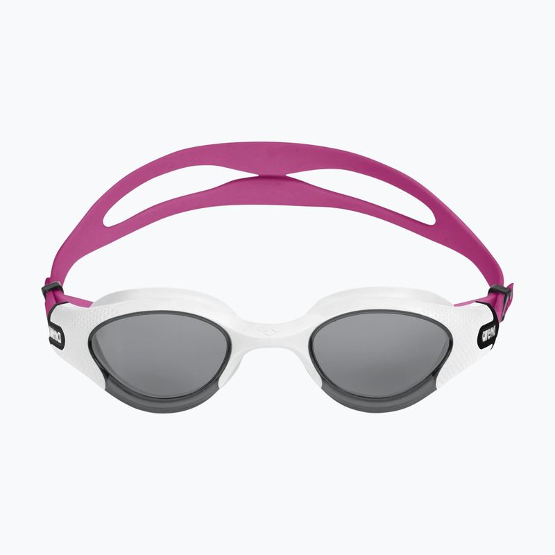 Schwimmbrille Damen Arena The One Plus light smoke/white/magenta 3