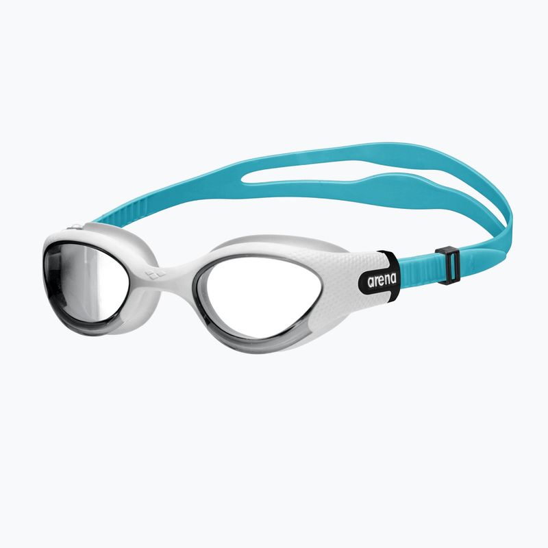 Kinder-Schwimmbrille Arena The One Plus clear/white/turquoise