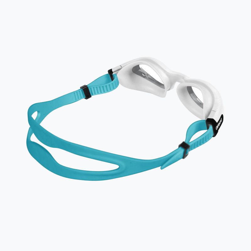 Kinder-Schwimmbrille Arena The One Plus clear/white/turquoise 2