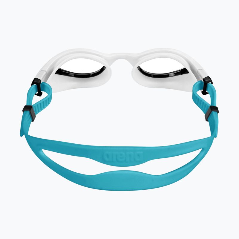 Kinder-Schwimmbrille Arena The One Plus clear/white/turquoise 4