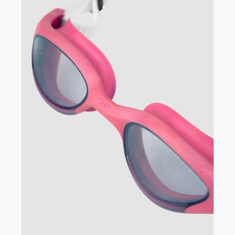 Kinder-Schwimmbrille Arena The One Plus light smoke/pink/white 6