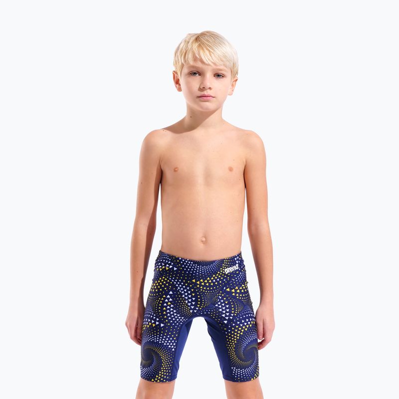 Kinder-Jammer arena Fireflow Swim Jammer navy/team navy yellow 5
