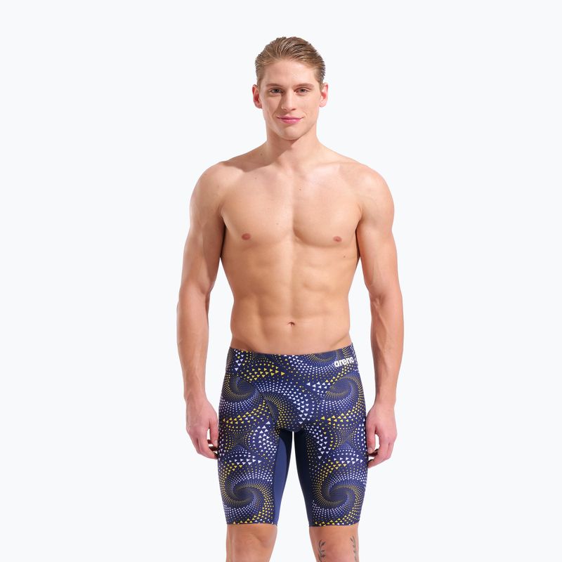 Herren-Schwimmjammer arena Fireflow Swim Jammer navy/tteam navy yellow 5