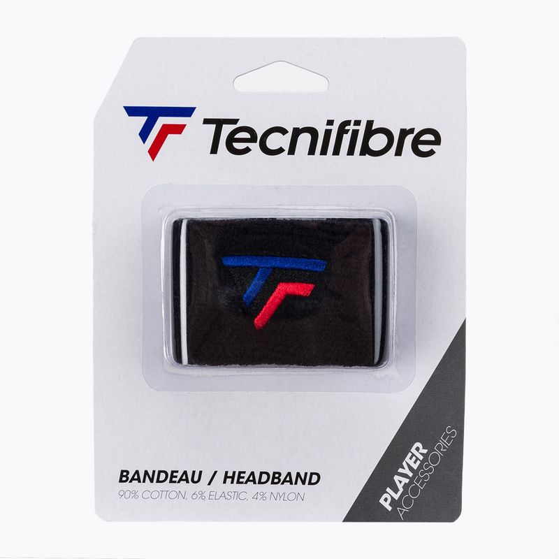Tecnifibre Herren-Stirnband schwarz 54HEADBLAC 2