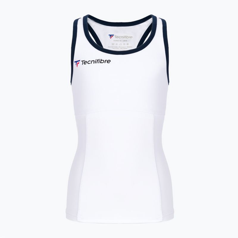 Tecnifibre Kinder-Tennisshirt Tank weiß 22LAF3 F3