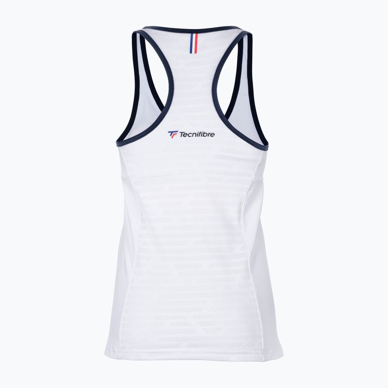Tecnifibre Kinder-Tennisshirt Tank weiß 22LAF3 F3 7