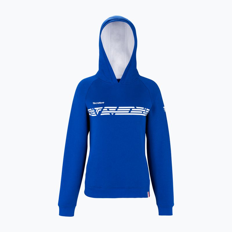 Kinder Tennis Sweatshirt Tecnifibre Fleece Hoodie blau 21LAHORO0B 6