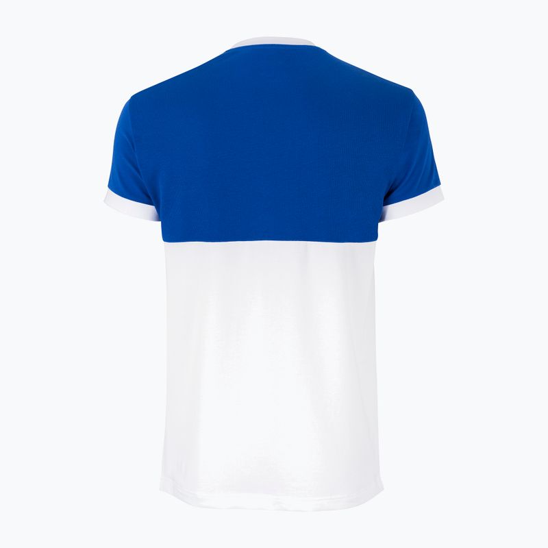 Herren-Tennisshirt Tecnifibre F1 Stretch blau und weiß 22F1ST 2