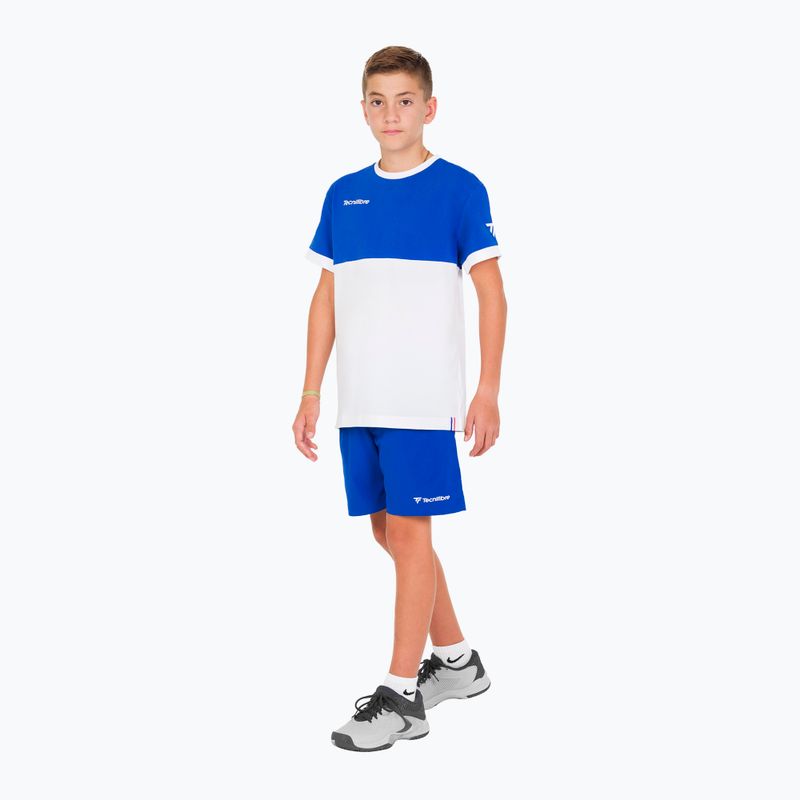 Tecnifibre Stretch Kinder-Tennisshirt weiß 22F1ST F1 3